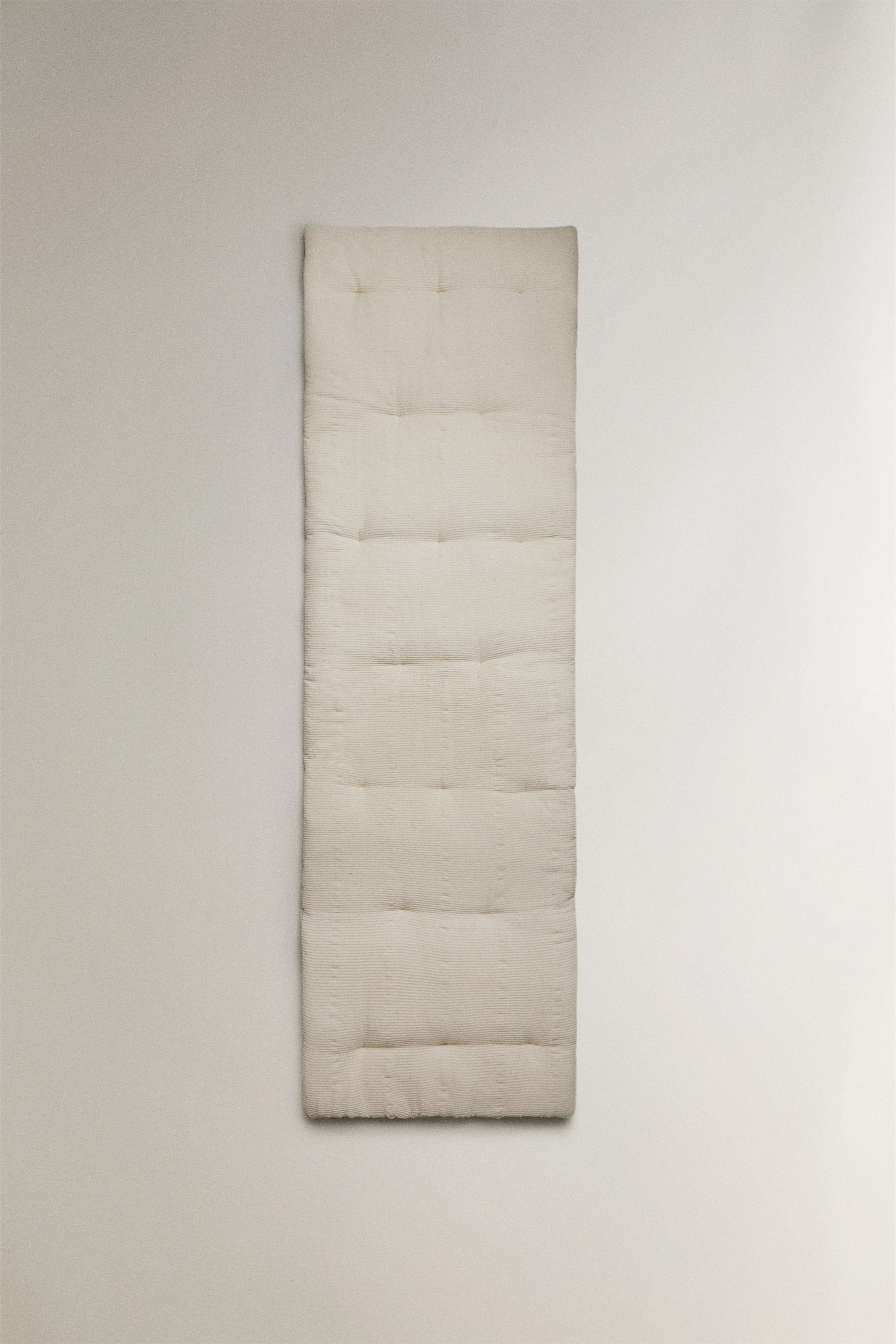 SURMATELAS COTON FRONCÉ
